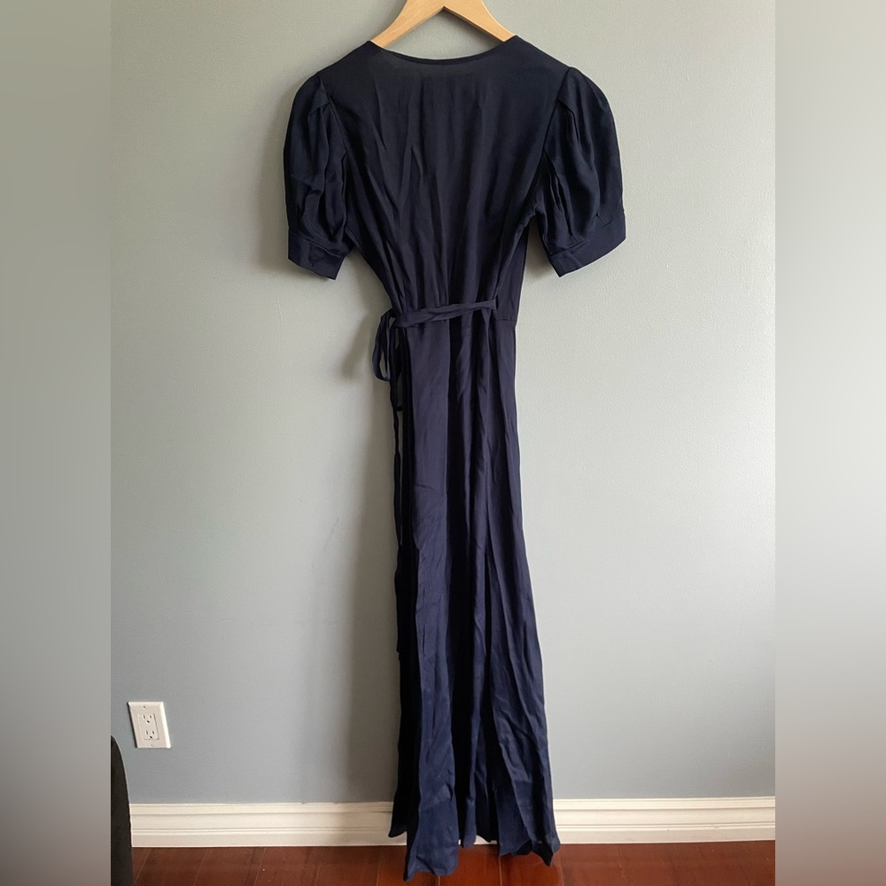 REFORMATION lochness wrap maxi dress - Picture 4 of 7